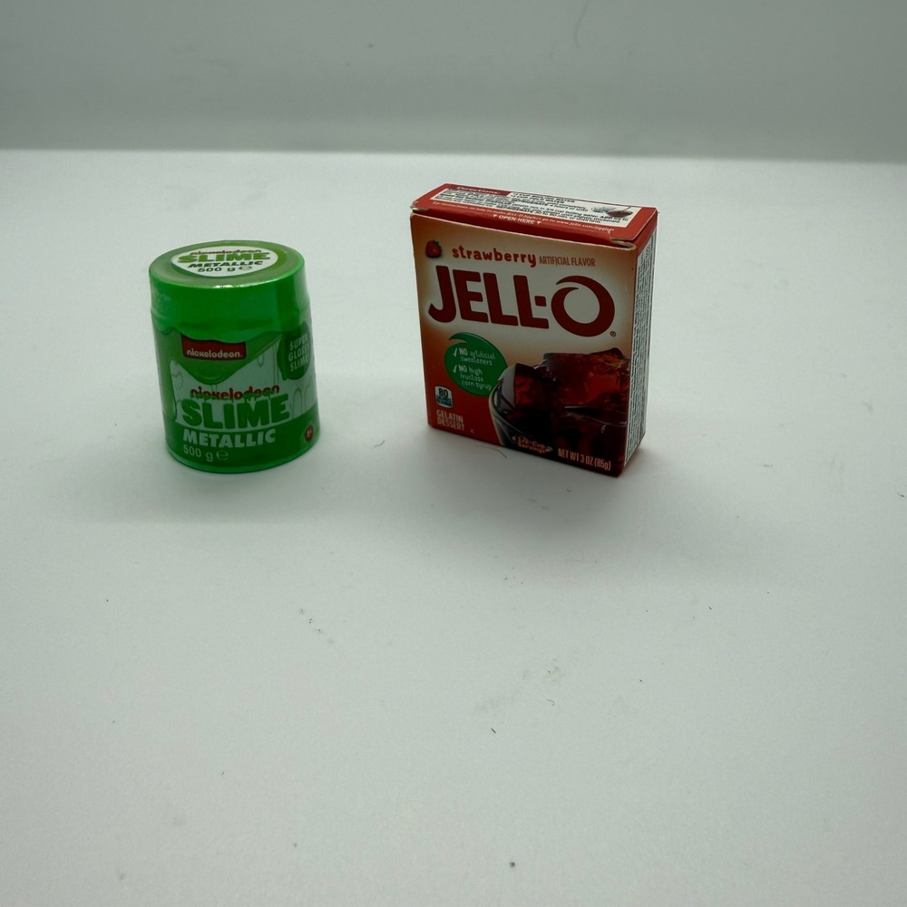 Zuru 5 Surprise Mini Brands Series 2 Nickelodeon Slime and Strawberry Jell-O Lot